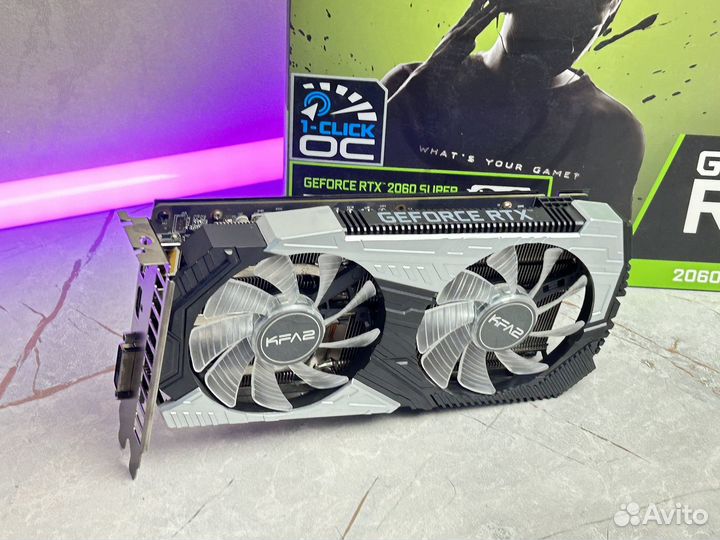 KFA2 RTX 2060 Super 1-Click OC 8GB Gddr6
