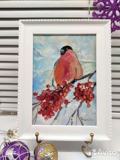 Картины с птичками маслом. Доставка из Мурм.обл