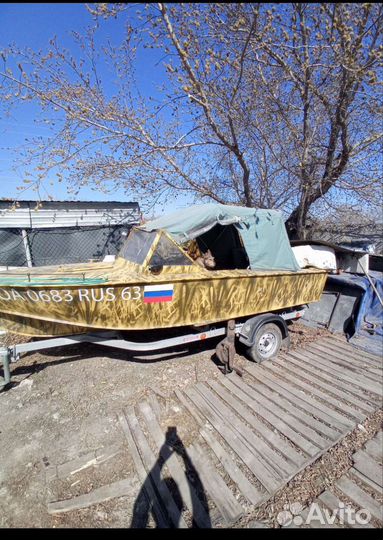 Лодка прогресс 4