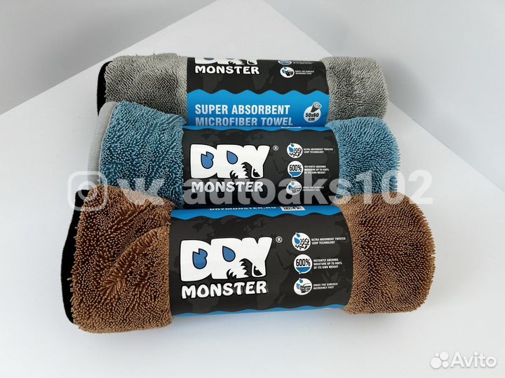 Автополотенце микрофибра Dry Monster