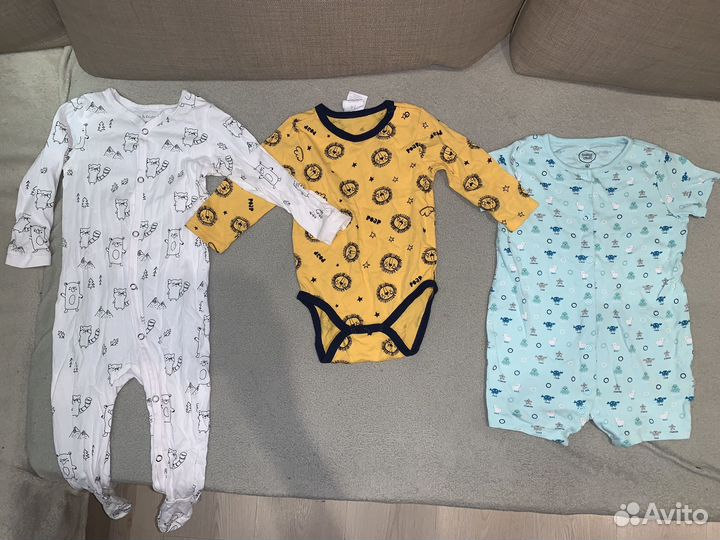 Пакет вещей для мальчика 74-80-86