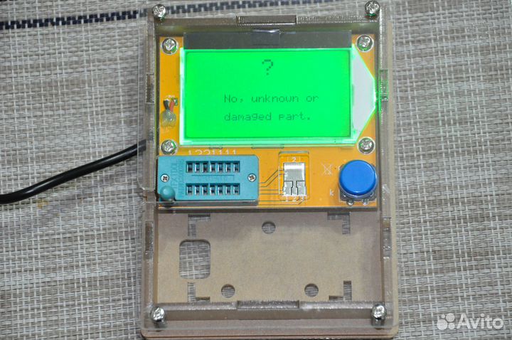 Цифровой тестер LCR-T4 ESR (с блоком питания)