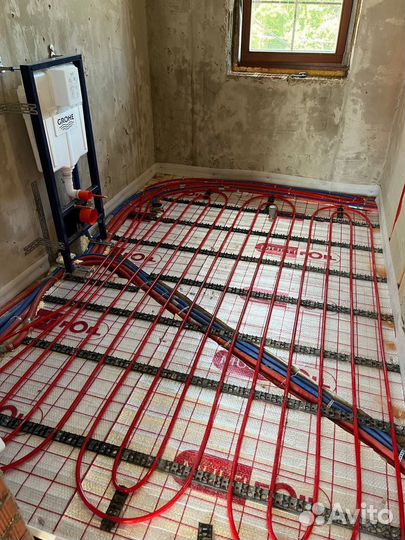 Отопление водоснабжение теплый пол