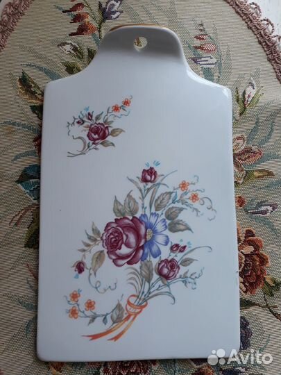 Фарфоровая Сырная доска Дулёво