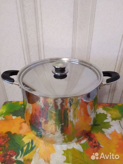 Кастрюля 20 литров нержавейка Bergner