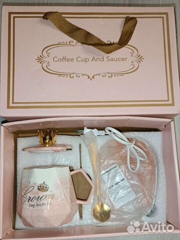 Подарочный набор кружка с подогревом