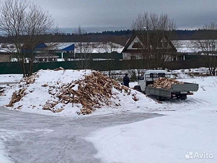 Дрова колотые
