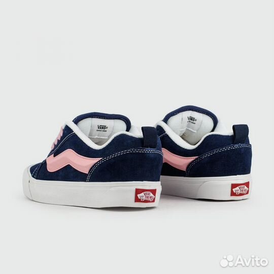 Кеды Vans Knu Skool Blue Pink Wmns (арт. 25563)