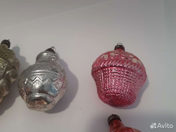 Игрушки ёлочные СССР цена за все