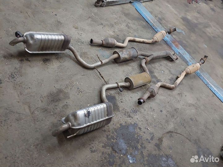 Глушитель Mercedes Benz W220 S Class long