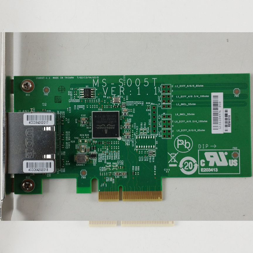 [S005T] Сетевая Карта Ms Broadcom Bcm5718 S005t