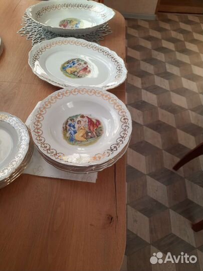 Чешская посуда 14 предметов