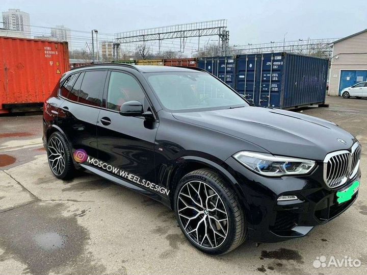 Кованые диски R22 на BMW X5 X6 X7 в наличии