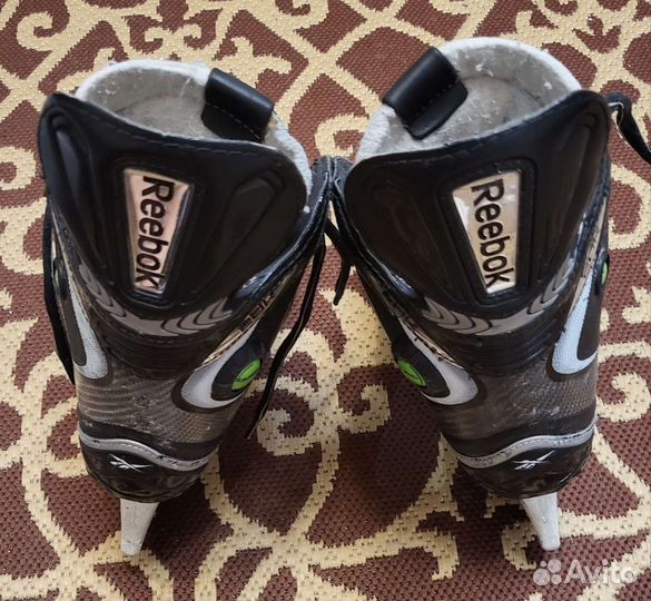 Коньки хоккейные reebok 20 k SR размер 9D