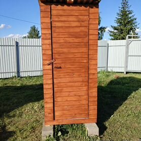 Уличный туалет деревянный (дачный)