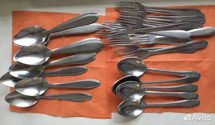 Ложки Вилки алюминевые СССР