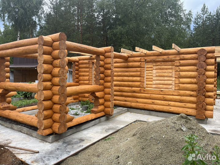 Сруб для бани под заказ