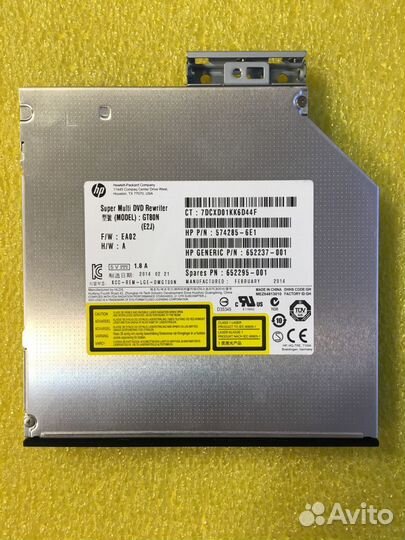 Привод DVD-R/RW HP 9.5 mm для серверов DL380 G8