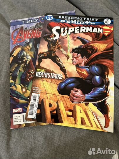 Комиксы marvel и dc оригинал