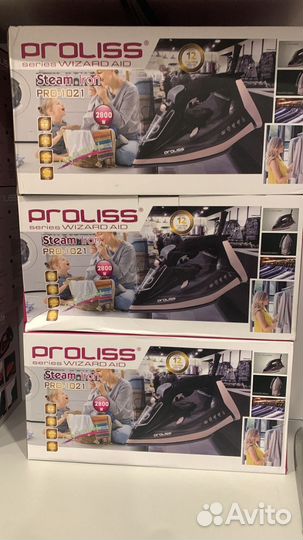 Утюг паровой proliss 2800w