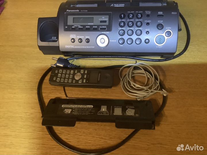 Факс Panasonic KX-FC228