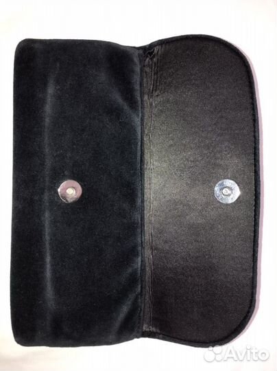 Клатч велюровый