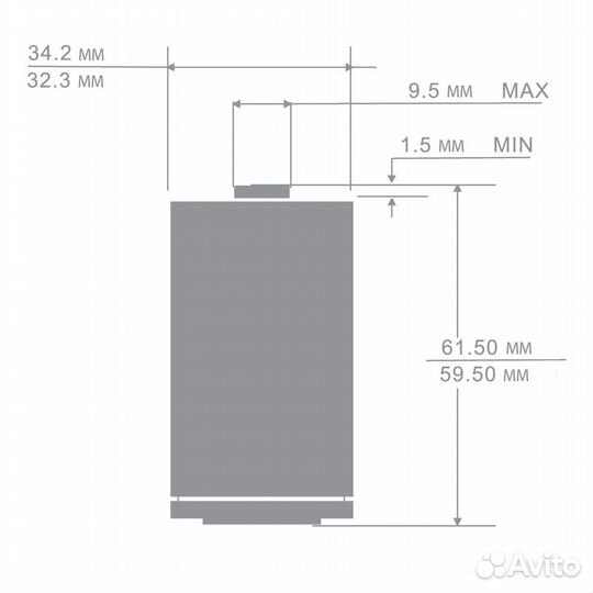 Батарейка LR 20-2BL Ergolux Alcaline (2шт)