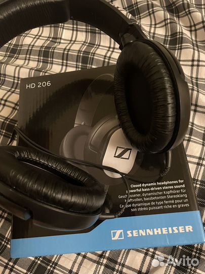 Наушники sennheiser hd 206