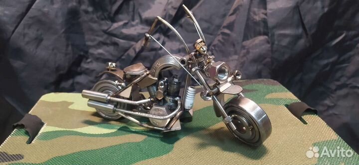 Мотоцикл сувенир ручной работы