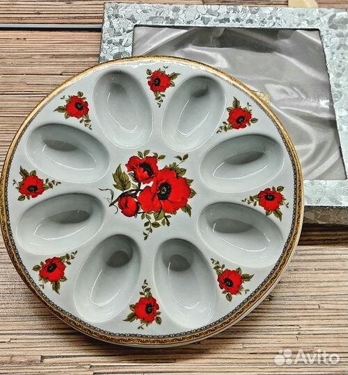 Тарелка для яиц, пасхальная тарелка