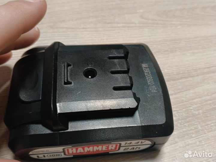 Аккумулятор для Hammer ACD14BS. 14.4 Вольта. 2Ач