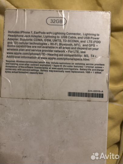 iPhone 7, 32 ГБ