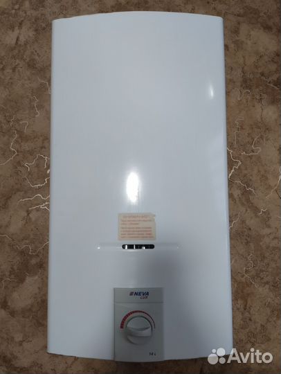 Проточный газовый водонагреватель нева lux 5514