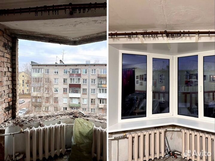 Пластиковые окна под ключ / монтаж окон пвх