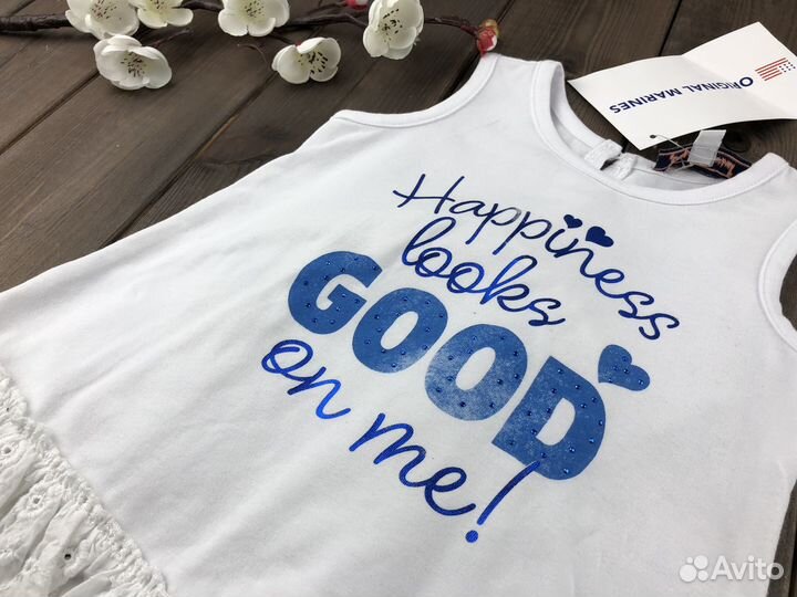 Платье для девочки 68 74 Original Marines