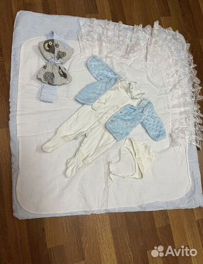 Конверт+костюм на выписку