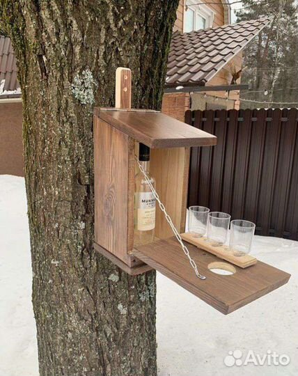 Мужской тайник скворечник кормушка дупло