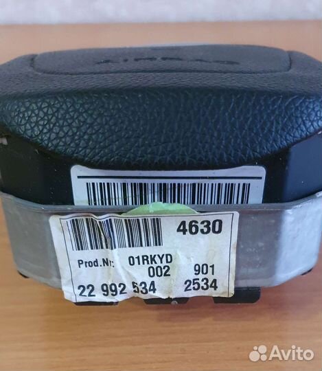 Подушки безопасности водителя Opel Insignia