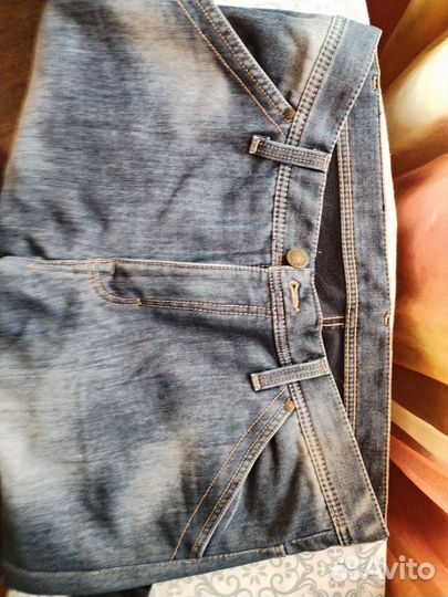 Джинсы утепленные мужские