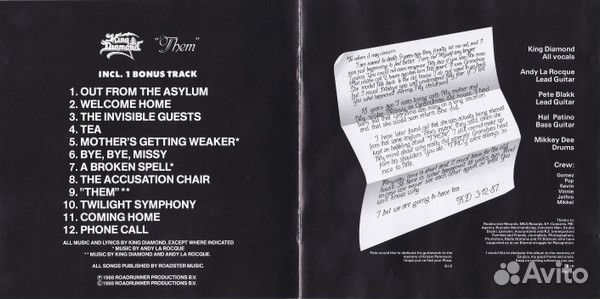 Cd King Diamond 1988