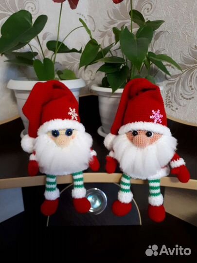 Подарок-сувенир Дед мороз на трубе