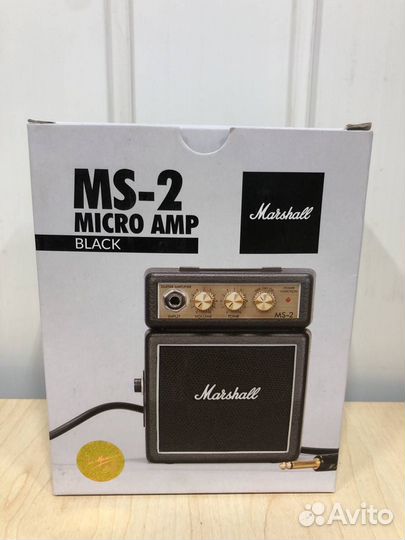 Комбоусилитель Marshall MS-2 Micro (черный)