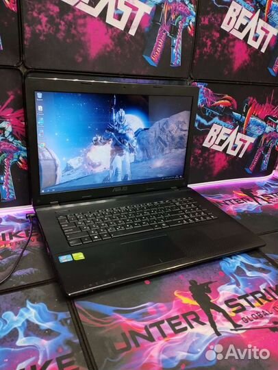 Игровой Asus 17'3 i5 4GB видео 12GB озу SSD