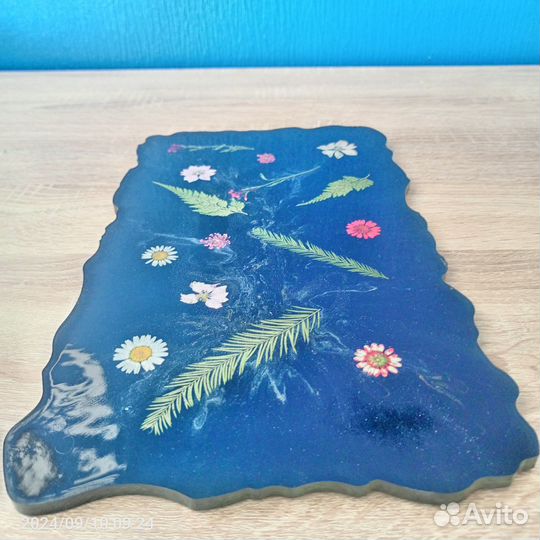 Декоративный поднос ручной работы