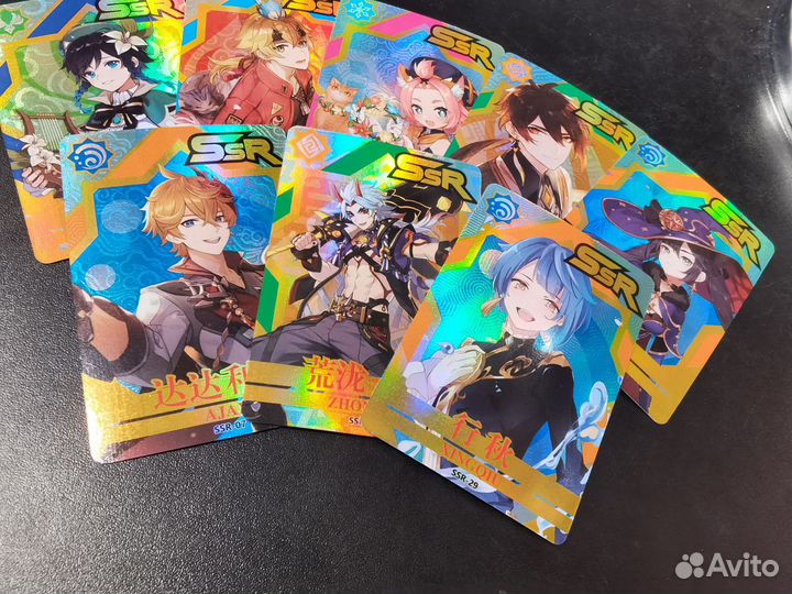 Карточки геншин импакт