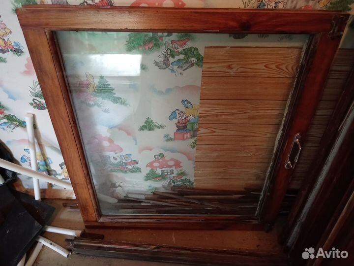 Деревянные окна со стеклопакетом бу