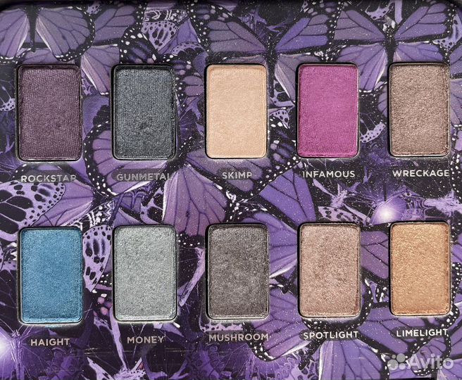 Палетка теней urban decay