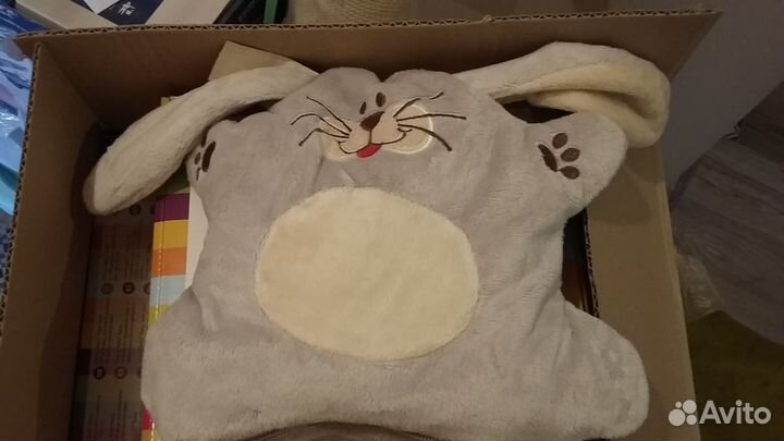 Подушка-грелка д/новорожденных О+ заяц