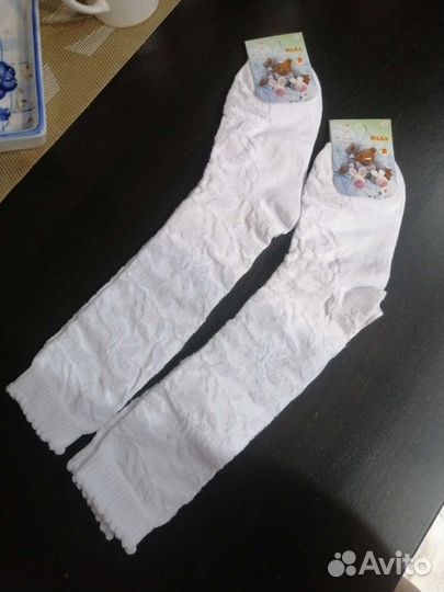 Гольфы белые