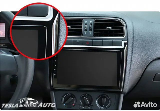 Магнитола на Volkswagen Polo 9 дюмов android 10